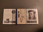 Banknoten 5 Mark 1975 DDR Bündel mit Banderole Knr. fortlaufend