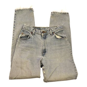 VTG Levis 951 Relaxed Fit Mom Jeans Tapered Leg Orange Tab Size 6 M - Distressed - Picture 1 of 11