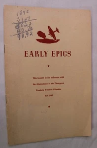 1945 Segunda Guerra Mundial Early Epics Thompson Aviation Products AAF HEROES - Imagen 1 de 5