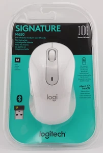 Mysz bezprzewodowa Logitech M650 Performance Silent - biała - Zdjęcie 1 z 1