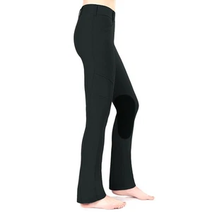 61TO Medium Irideon Issential Cargo Bootcut Reiten eng mit Taschen schwarz - Bild 1 von 1