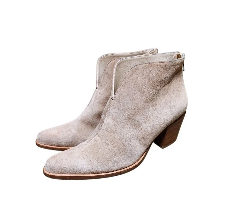 Botín Vince Light Paja Gamuza Cuero Habana Talla 7 Foto 1 de 4