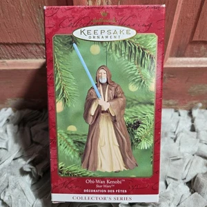 De colección NUEVO 2000 Star Wars OBI WAN KENOBI Sello Recuerdo Ornamento COLECCIONISTAS - Imagen 1 de 13