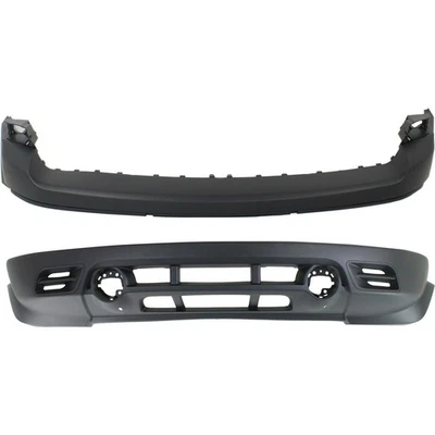 Bumper Cover For 2011-2017 Jeep Patriot Front Upper and Lower Set of 2 Foto 1 de 4