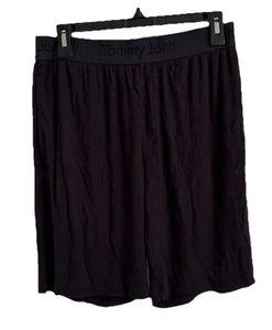 Tommy John Men’s Second Skin Sleep Short Black Size M Value $56 - Picture 1 of 4