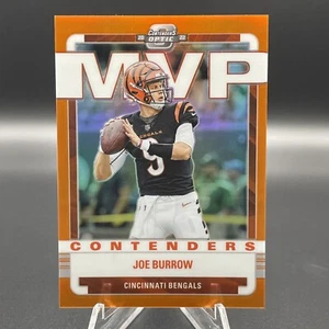 2022 Contenders Optik Joe Burrow orange MVP Prizm/50 Cincinnati Bengals MVP-9 - Bild 1 von 2
