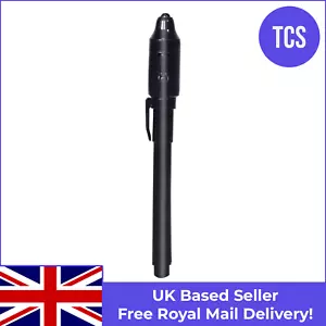 Black - Invisible Ink Spy Pen UV Light Magic Marker Secret Message Xmas Fun Kid - Picture 1 of 1