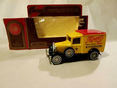 Matchbox Ford Model A Maggi's Van Delivery Truck Y-21 Y-22 Models of Yesteryear  - Image 1 of 4