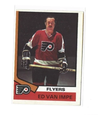 1974-75 O-Pee-Chee #85 Ed Van Impe EX - Image 1 of 2