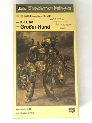 HASEGAWA MA.K.  1:20 KIT MASCHINEN KRIEGER P.H.J. 101 GROSSER HUND MK05 64005 - Immagine 1 di 4