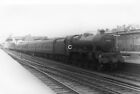  BRITISH RAILWAY B.R PHOTOGRAPH  - STEAM LOCO 45577 AT SHREWSBURY 1963