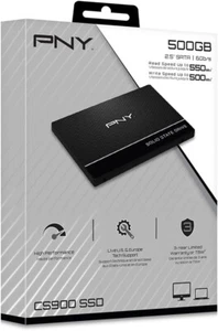 PNY CS900 500GB 3D NAND 2.5" SATA III Internal Solid State Drive (SSD) SSD7CS900 - Picture 1 of 2