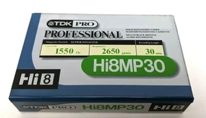 New Sealed Hi8MP30 Professional High Bias Blank VIDEO Mastering Cassette - Picture 1 of 4