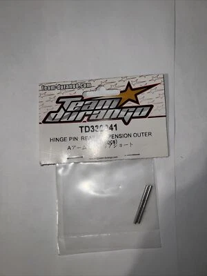 Team Durango TD330041 Hinge Pin Rear Suspension Outer (30mm) (2pc) - Image 1 of 2