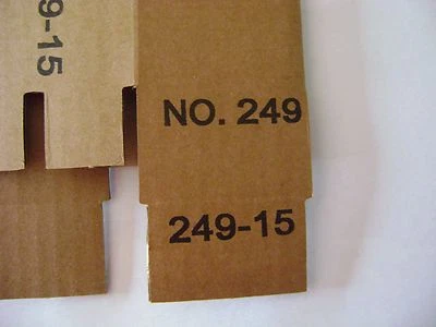 Коробка для репродукции гофрированного парового двигателя Lionel 249 - Изображение 1 из 3