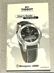 New Authentic TISSOT Navigator 3000 User Guide Instruction Manual Book - Picture 1 of 5