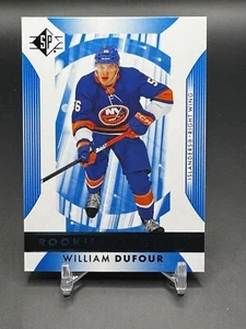 2023-24 Upper Deck SP Hockey Rookie Authentics Blu #126 William Dufour (RC) - Foto 1 di 2
