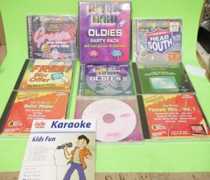 Rock + Classics Music Karaoke - Lot of 13 CD+G with Graphics with 148 Songs - Picture 1 of 11