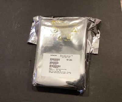 NOS NEW Hitachi Deskstar 164.7GB Internal Hard Drive HDD HDS722516VLAT80 14R9248 - Image 1 of 3