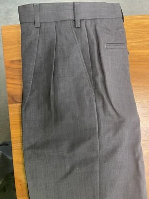 Pantalones de vestir Blair ajustar una banda poliéster 36 x34 Foto 1 de 4