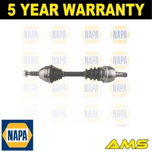 Fits Vauxhall Zafira Astra Opel 1.9 CDTi 2.0 Driveshaft Front Left NAPA - Picture 1 of 2