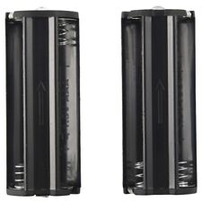 2Pcs Black Battery Holder for 3 x 1.5V AAA Batteries Flashlight Torch A4L13734