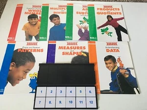 ETA Cuisenaire Matemáticas Nivel 3 Siete Libros Más Azulejos (falta 1 Libro) Nivel Naranja - Imagen 1 de 10