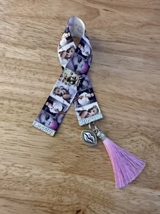 Handmade Marilyn Monroe Bookmark, Includes Gift Box And Bag, Pink Tassel - Bild 1 von 8