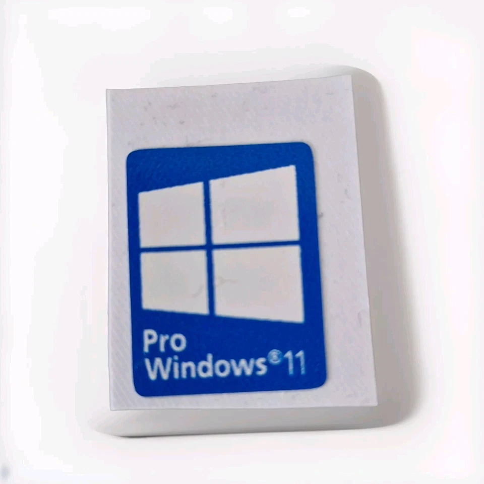 1x Windows 11 Pro Aufkleber Blau Sticker LOGO Blue Vinyl - Bild 1 von 2