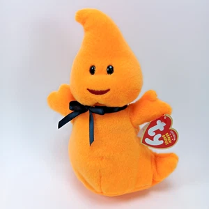 Ty Beanie Babies - HAUNT - The Orange Halloween Ghost - 2010 - Imagen 1 de 5