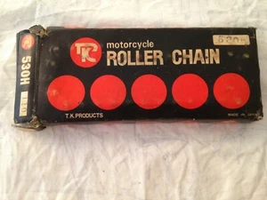 TK TAKASAGO 530H-110 LINKS NEW WITH ML MOTORCYCLE CHAIN HEAVY DUTY JAPAN Quality - Picture 1 of 4