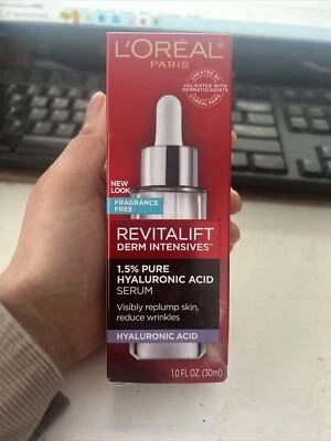 L'Oreal Paris Revitalift Derm Intensives, 1oz 1.5 pct Pure Hyaluronic Acid Serum - Image 1 of 4
