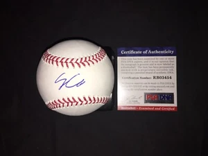 Jo Adell Signed Major League Baseball Los Angeles Angels Prospect PSA/DNA #3 - Picture 1 of 2