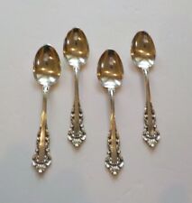 Set/8 Gorham MEDICI NEW Sterling Silver Demitasse Spoons 