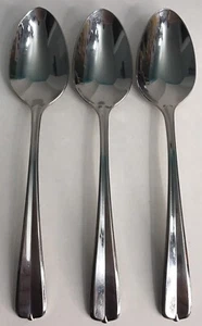 Oneida USA Acciaio Inox GALA IMPULSE 3 Cucchiai Ovali da Tavolo Zuppa Lucidi - Foto 1 di 11