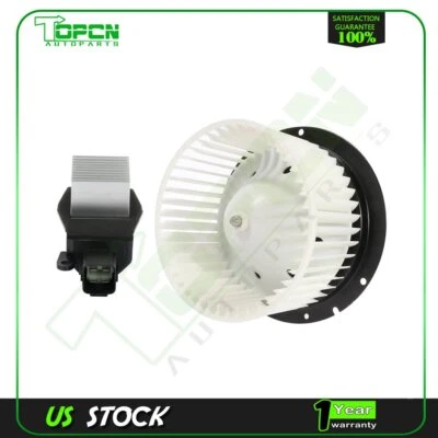 HVAC Blower Motor and Resistor Front Fit For 2003 2004 2005-2006 Lincoln LS Kit Foto 1 de 4