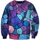 Colorful Cube Streetwear Women Men 3D Print Long Sleeve Casual Sweatshirt Hoodie