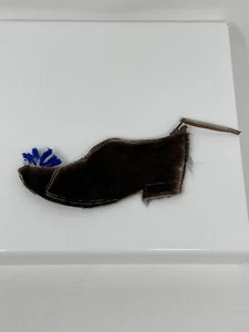 Vintage Handmade Horse Hair Shoe Change Purse - Picture 1 of 5