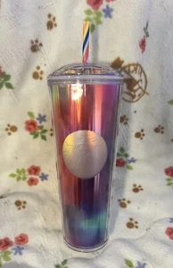 Starbucks Summer 2021 - Rainbow PRIDE Kaleidoscope - 24oz Tumbler Venti NEW - Picture 1 of 3