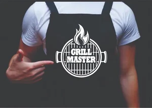 Grill Master V101 Manly Apron Funny BBQ Apron, Men’s Apron - Picture 1 of 1