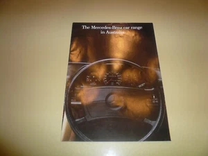 1987 Mercedes - Benz Sales Brochure - Vintage - Picture 1 of 5