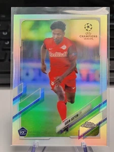 Karim Adeyemi 2020-21 Topps Chrome UEFA Champions League #99 Refractor Red Bull - Picture 1 of 2