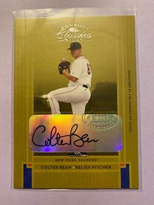 A28,914 - 2005 Donruss Classics #205 Colter Bean Auto/1200 RC