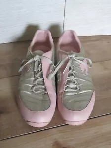 VTG Puma Satin Pink Princess Speed Runners Shoes Sneakers 18127605 Size 11 READ - Picture 1 of 24