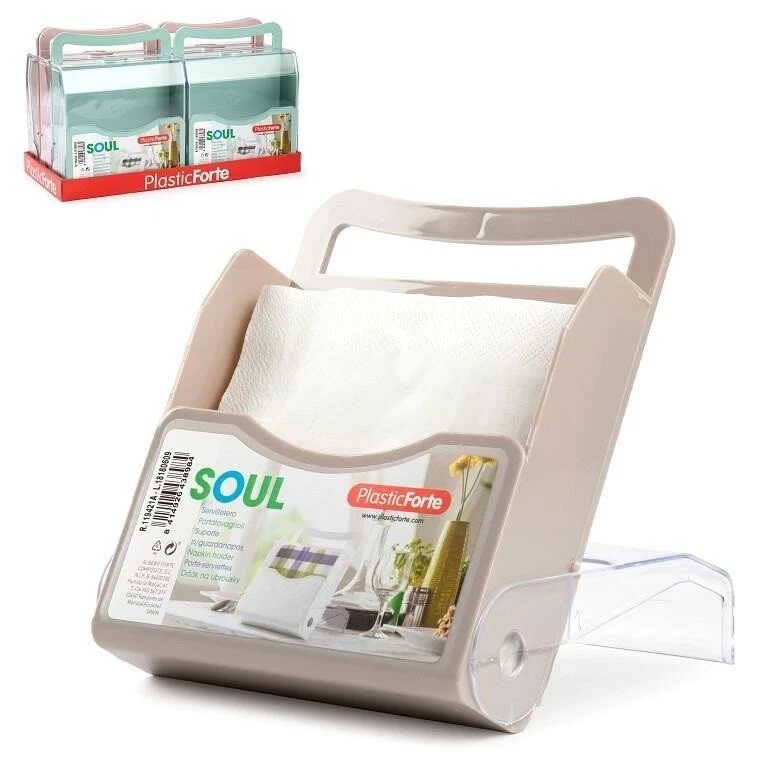 Portatovaglioli da Tavola Richiudibile con Manico Vari Colori - Immagine 1 di 1