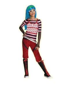Monster High Ghoulia Yelps Girls Costume Size 4-6 Halloween Outfit NEW! - Picture 1 of 1