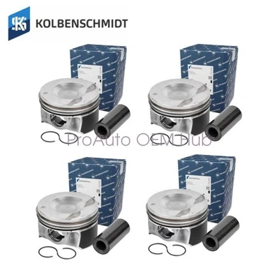 4pcs OEM Upgraded Piston Set Φ23mm for 2012-2016 Audi A4 A5 A6 Q5 VW BEETLE 2.0T Foto 1 de 4