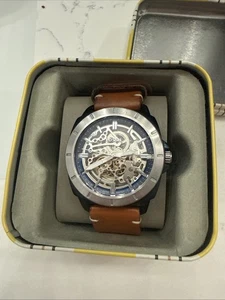 Reloj mecánico deportivo Fossil Privateer negro acero inoxidable, BQ2427 - Imagen 1 de 11