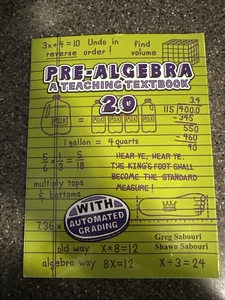 Teaching Textbooks Pre-Algebra 2.0 Complete 10 Disc CD-Rom Set - Picture 1 of 9