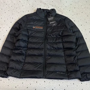 Chaqueta acolchada Eddie Bauer Cirruslite 650 Duck Down para mujer XL negra al aire libre - Imagen 1 de 10
